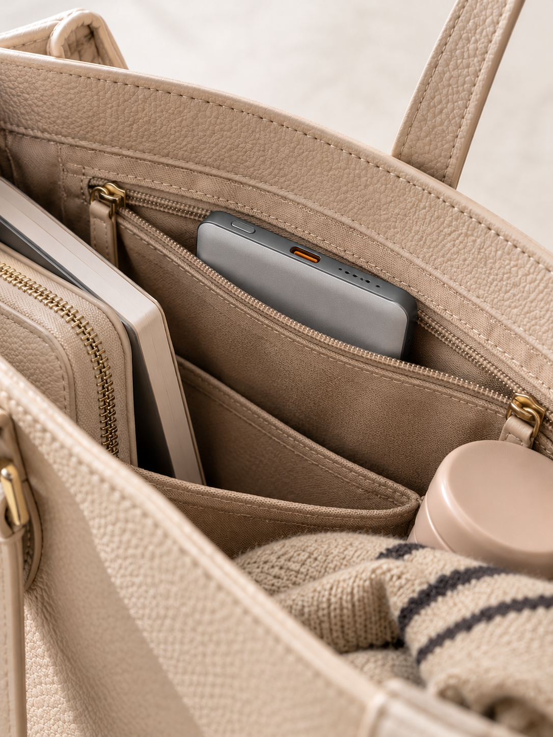 Trådlös Powerbank 5000 mAh – Ultratunn