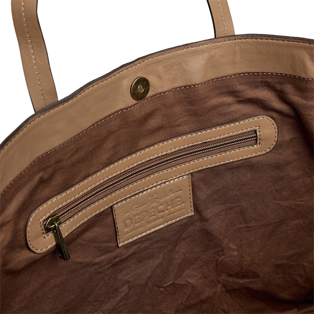 Shopper Bilbao ruskind - Dark Mud