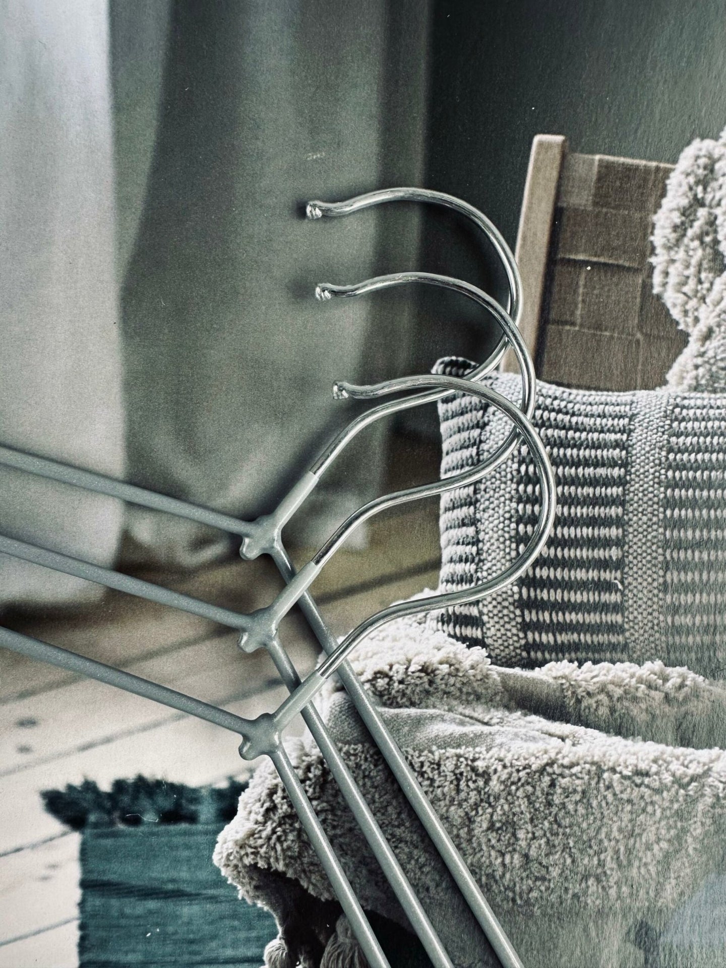 Bøjler - Sæt af 3 stk / Grå - VIAMAJA.DK