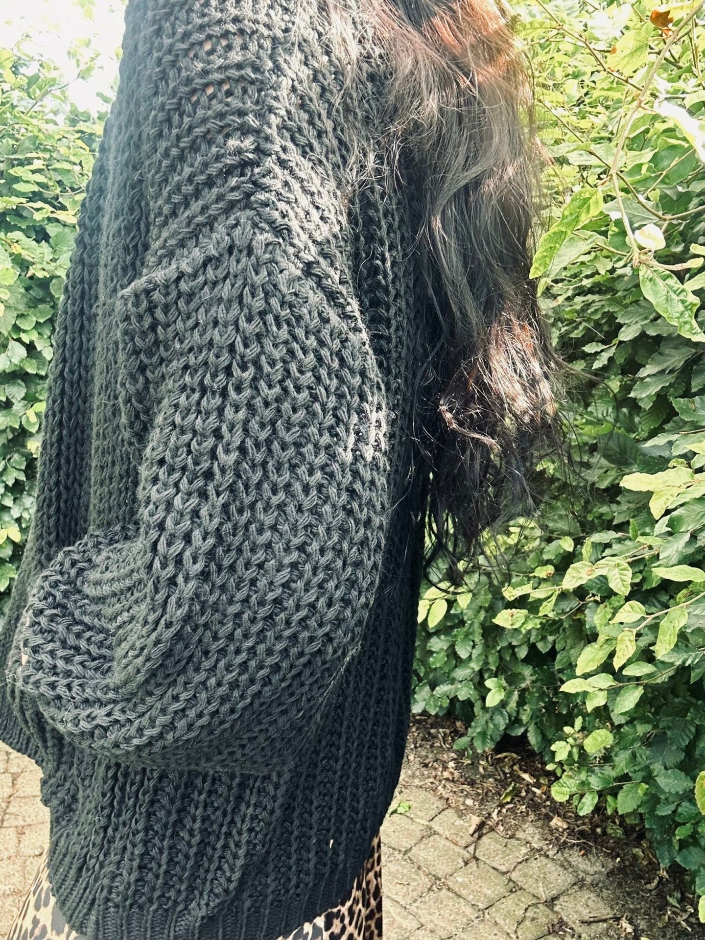 Cardigan Emma black - VIAMAJA.DK