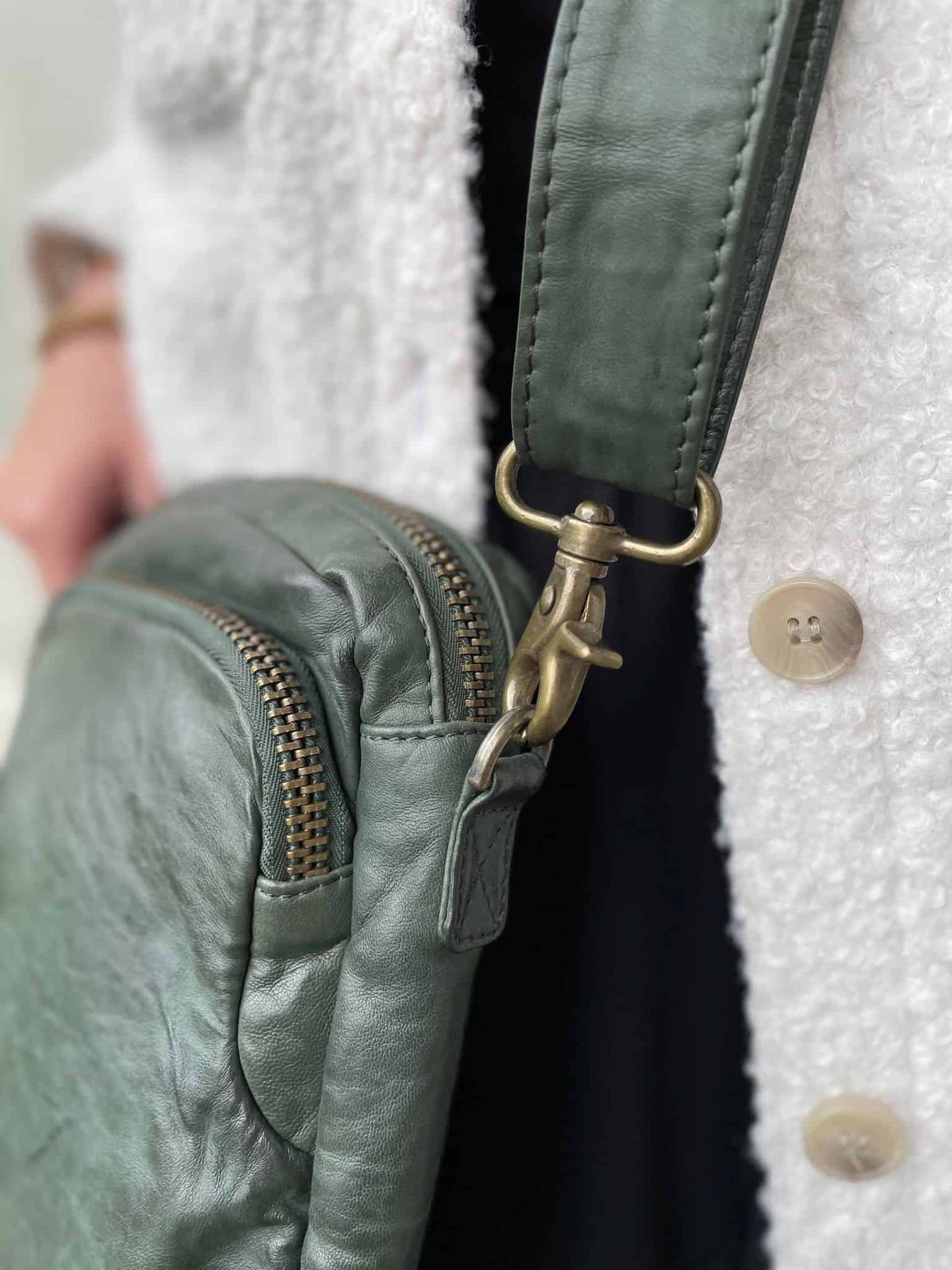 Cross over MIKA – Dark green - VIAMAJA