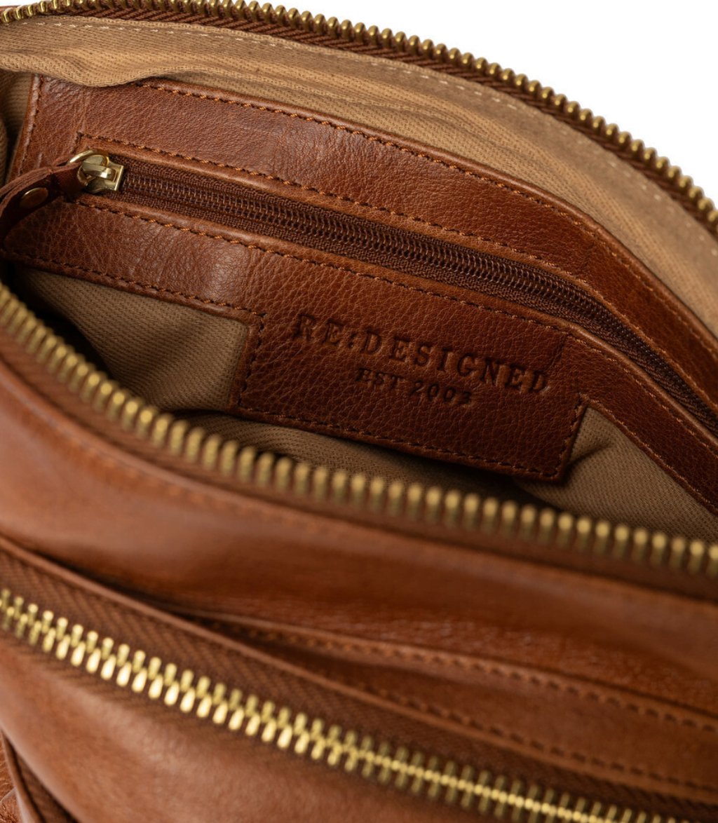 Crossbody Jenna Big – Walnut - VIAMAJA.DK