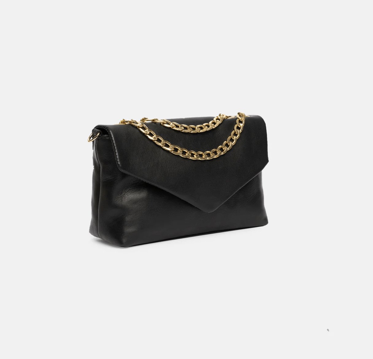 Crossbody med guld kæde - VIAMAJA.DK