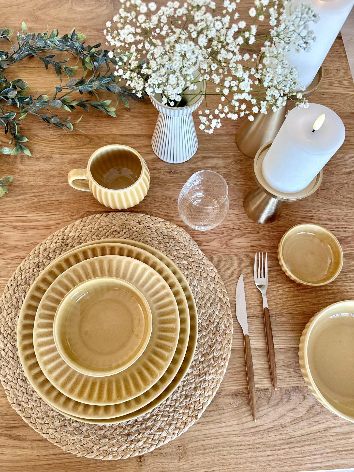 Mugg VIGA Rand - Senap