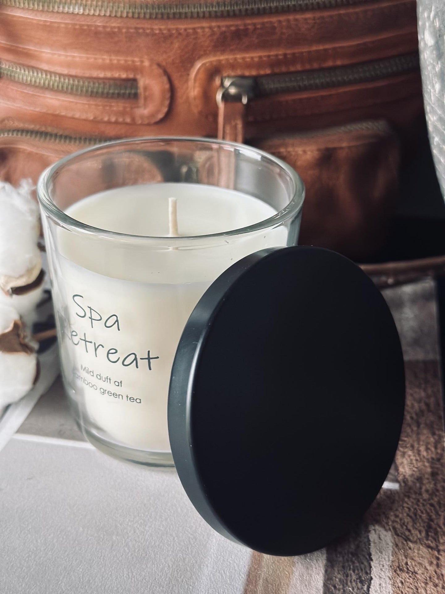 Duftelys – BAMBOO / GREEN TEA - VIAMAJA.DK