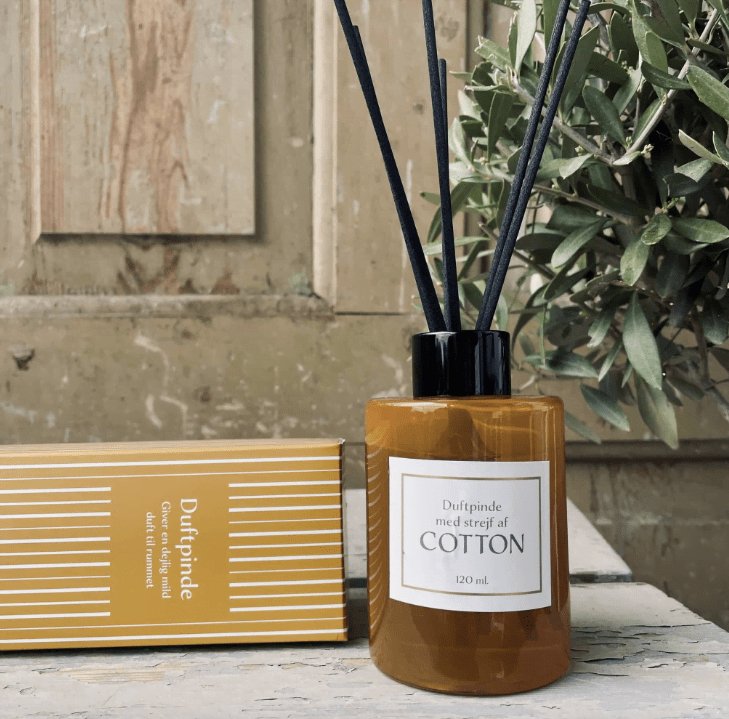 Duftepind - Gylden cotton 50ml - VIAMAJA.DK