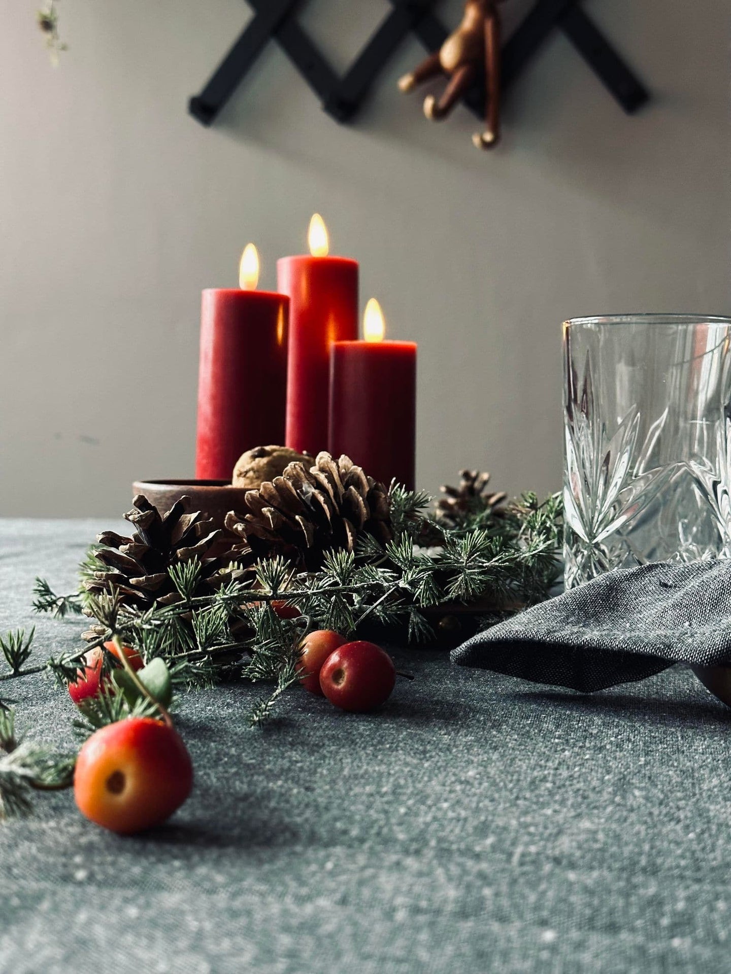 Dug Grå bomuld – flere størrelser - VIAMAJA.DK