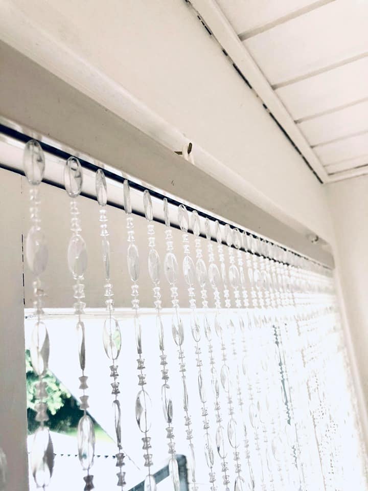 Forhæng i klare perler - VIAMAJA.DK