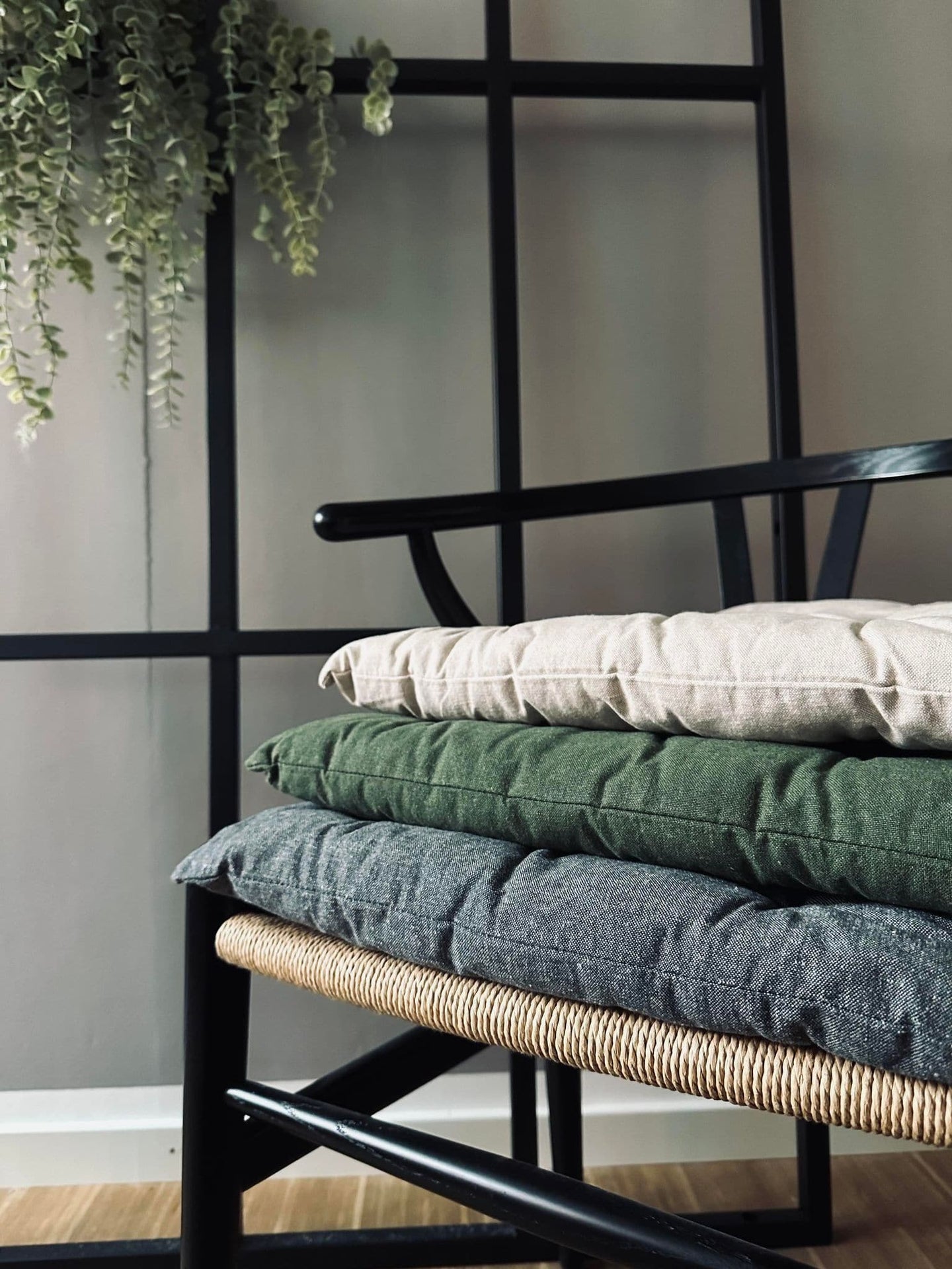 Futon 40×40 Natur bomuld - VIAMAJA.DK