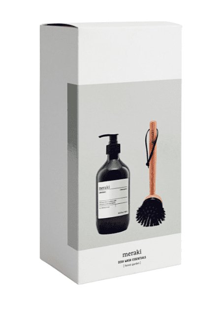 Gavesæt - Opvaskemiddel og børste - VIAMAJA.DK