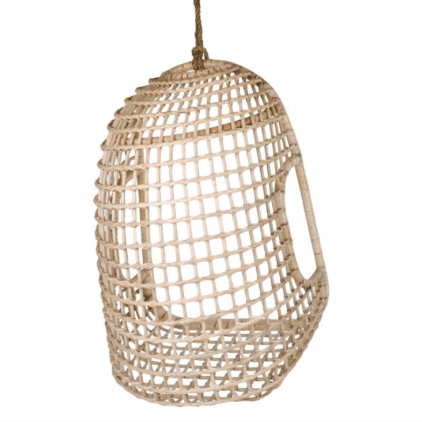 Hænge stol i Rattan - FÅ PÅ LAGER - VIAMAJA.DK