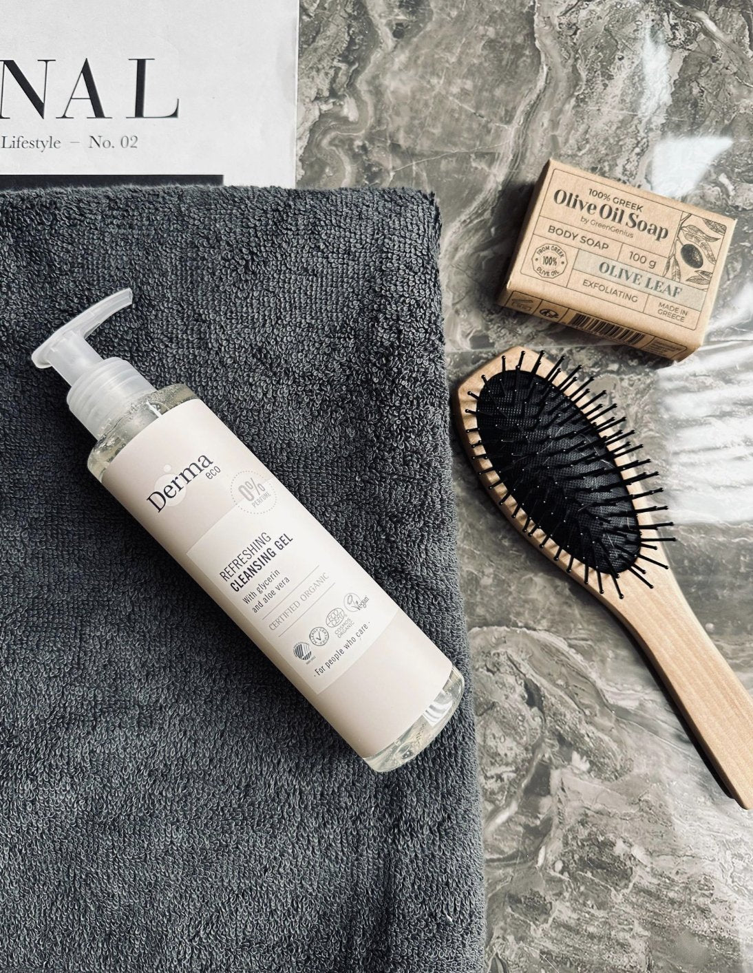 Håndklæde Koks - 70x140cm Øko - tex - VIAMAJA.DK