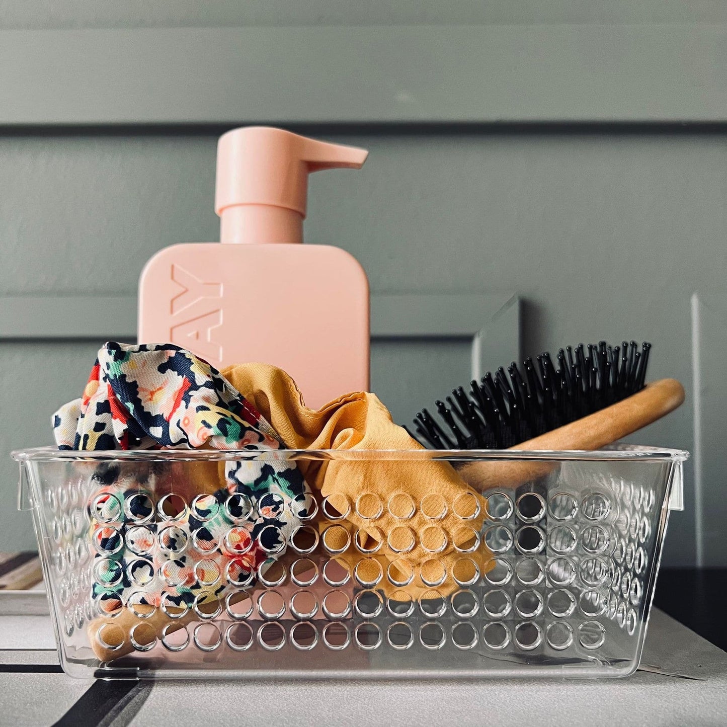 Hårelastikker scrunchie 2 stk - Gul mix - VIAMAJA.DK