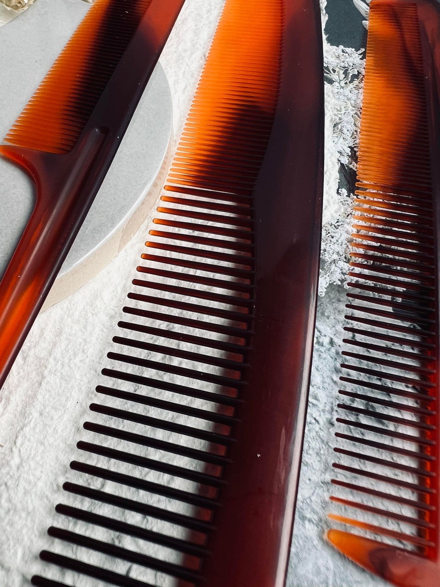 Hårkamme Brown – Sæt af 4 stk - VIAMAJA.DK