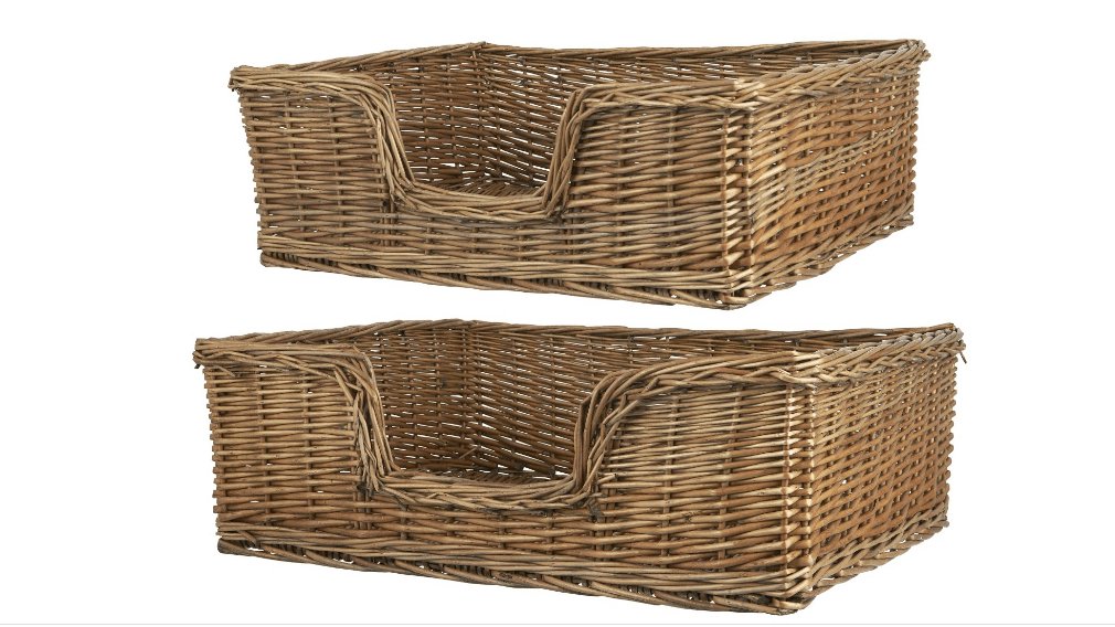 Hundekurv i Natur pil - Lille - VIAMAJA.DK