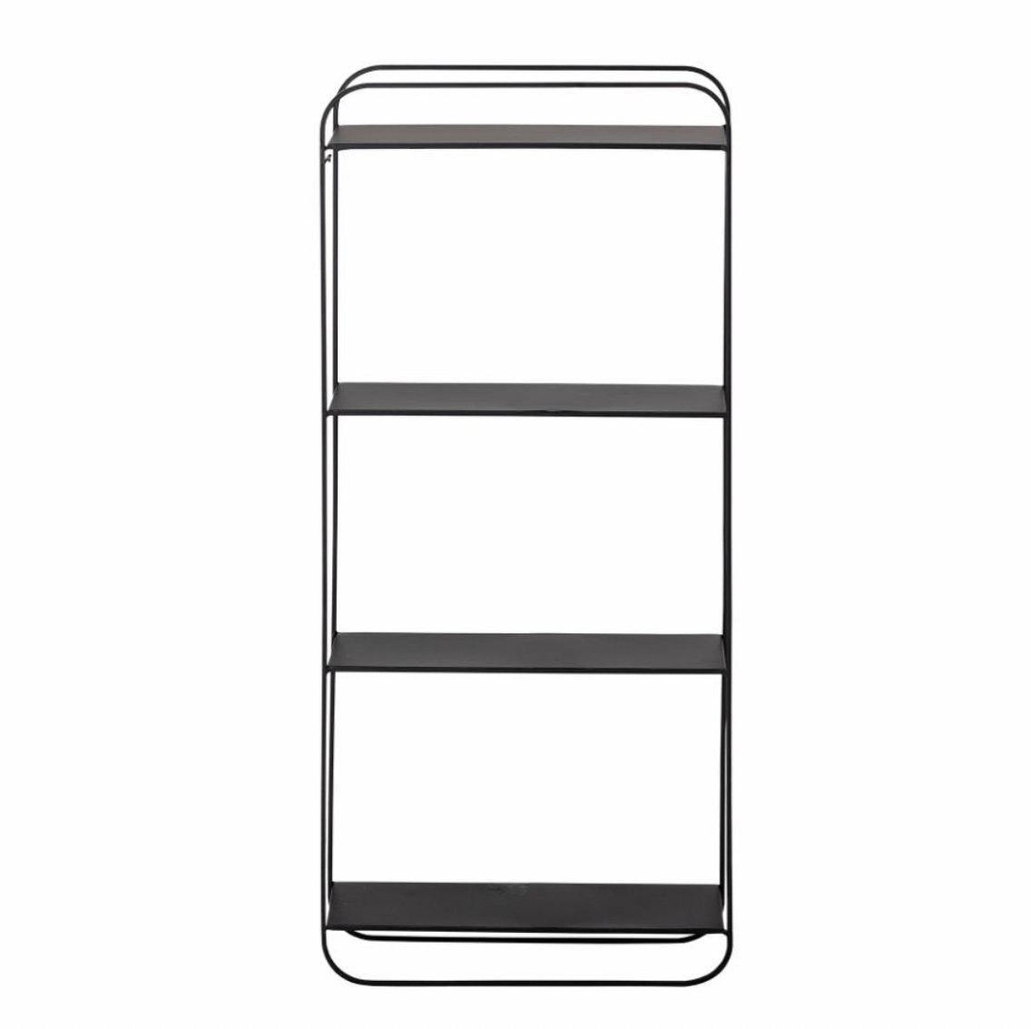 Hylde i sort metal - VIAMAJA.DK