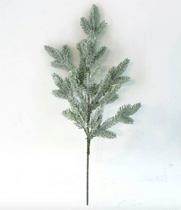 Julegren 53 cm - Grøn/Is - VIAMAJA.DK