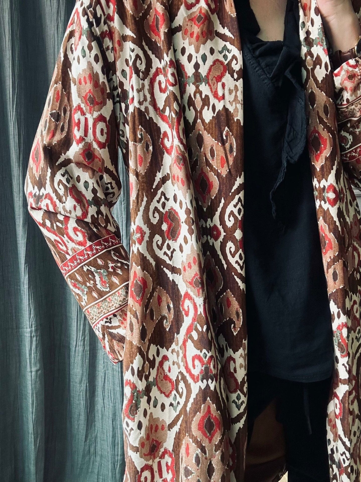 Kimono Boheme Dark - VIAMAJA.DK