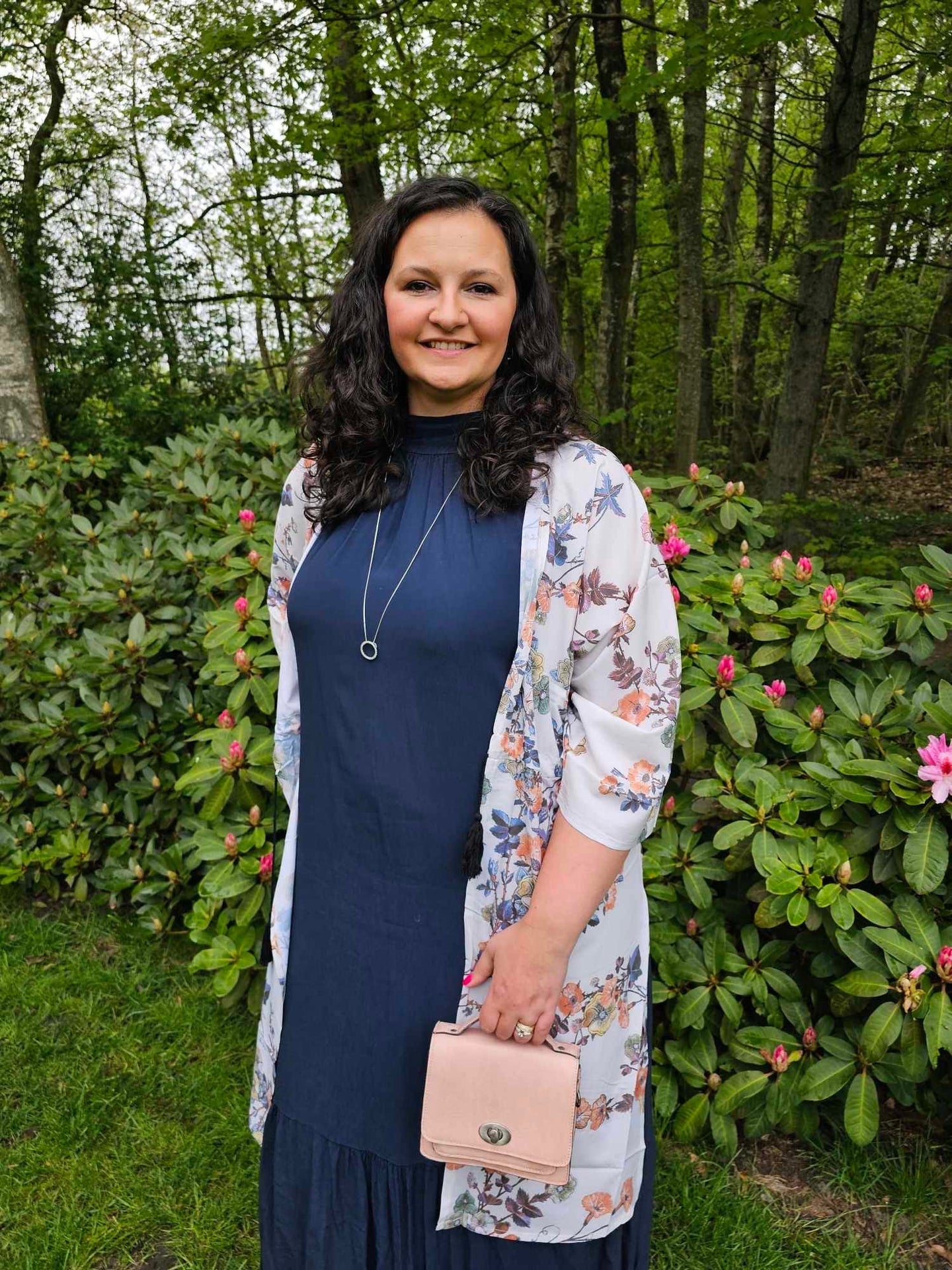 Kjole – Summer Navy - VIAMAJA.DK