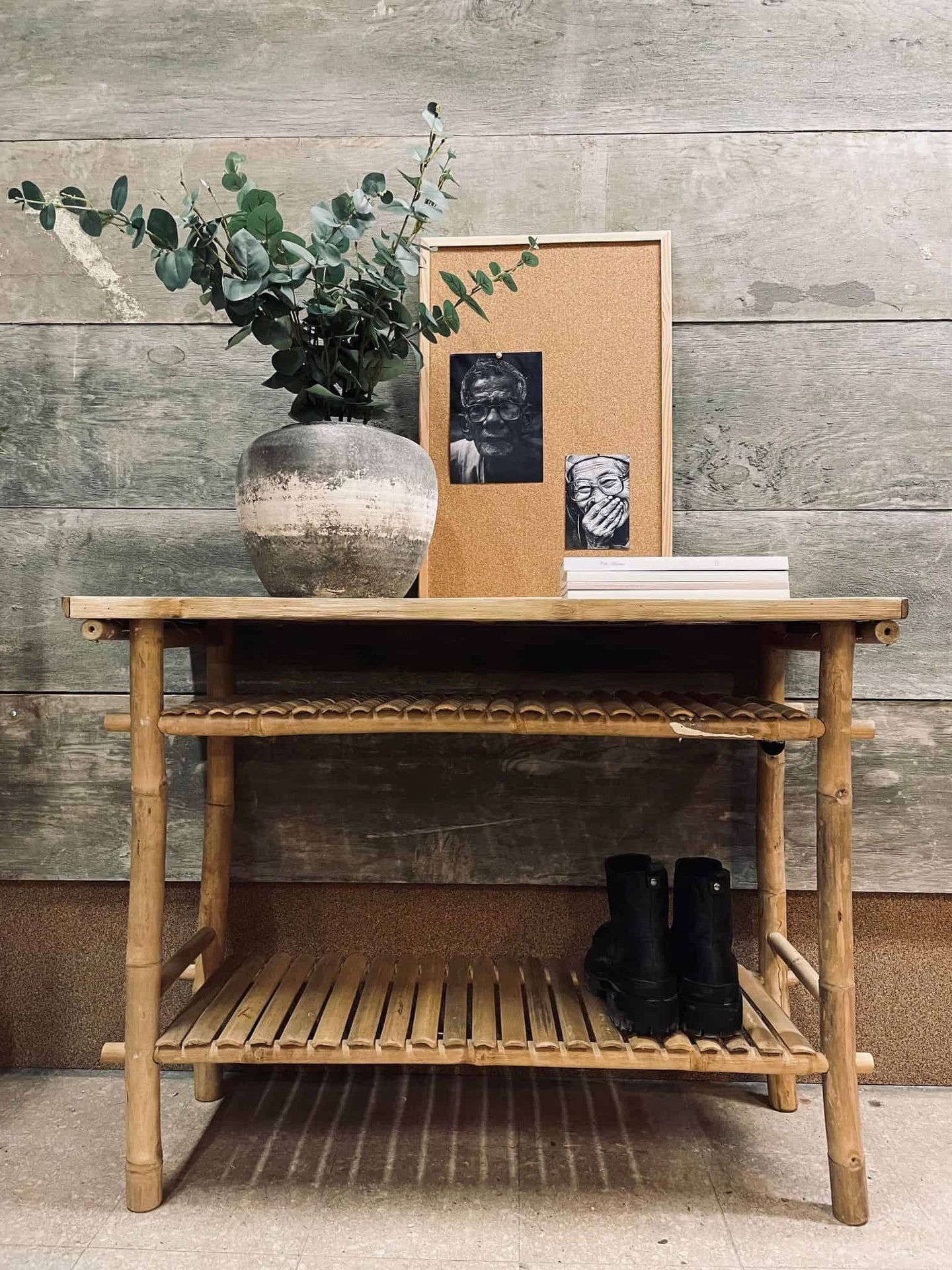 Konsolbord i bambus - VIAMAJA.DK