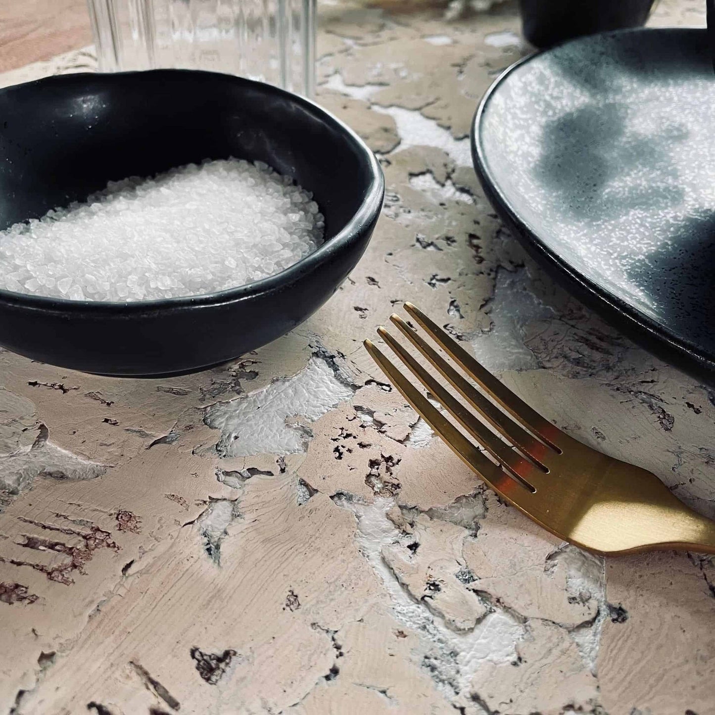 Kork underlag / dækkeserviet –Stor Nordic white - VIAMAJA.DK