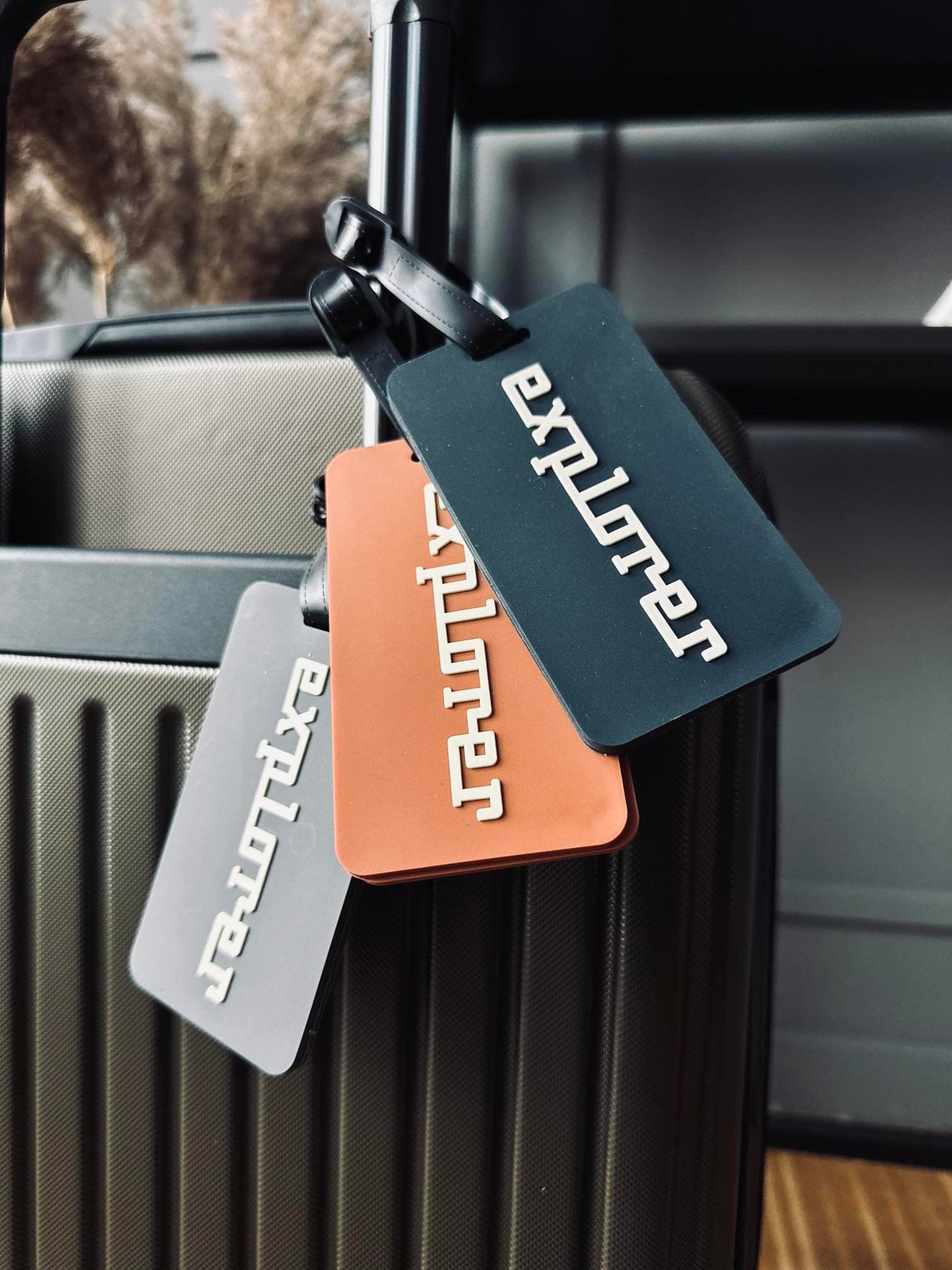 Kuffertmærke Blå - VIAMAJA.DK