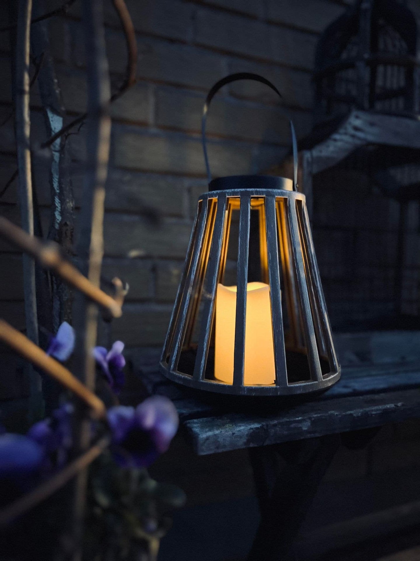 Lanterne med solceller - SUMMER - VIAMAJA.DK