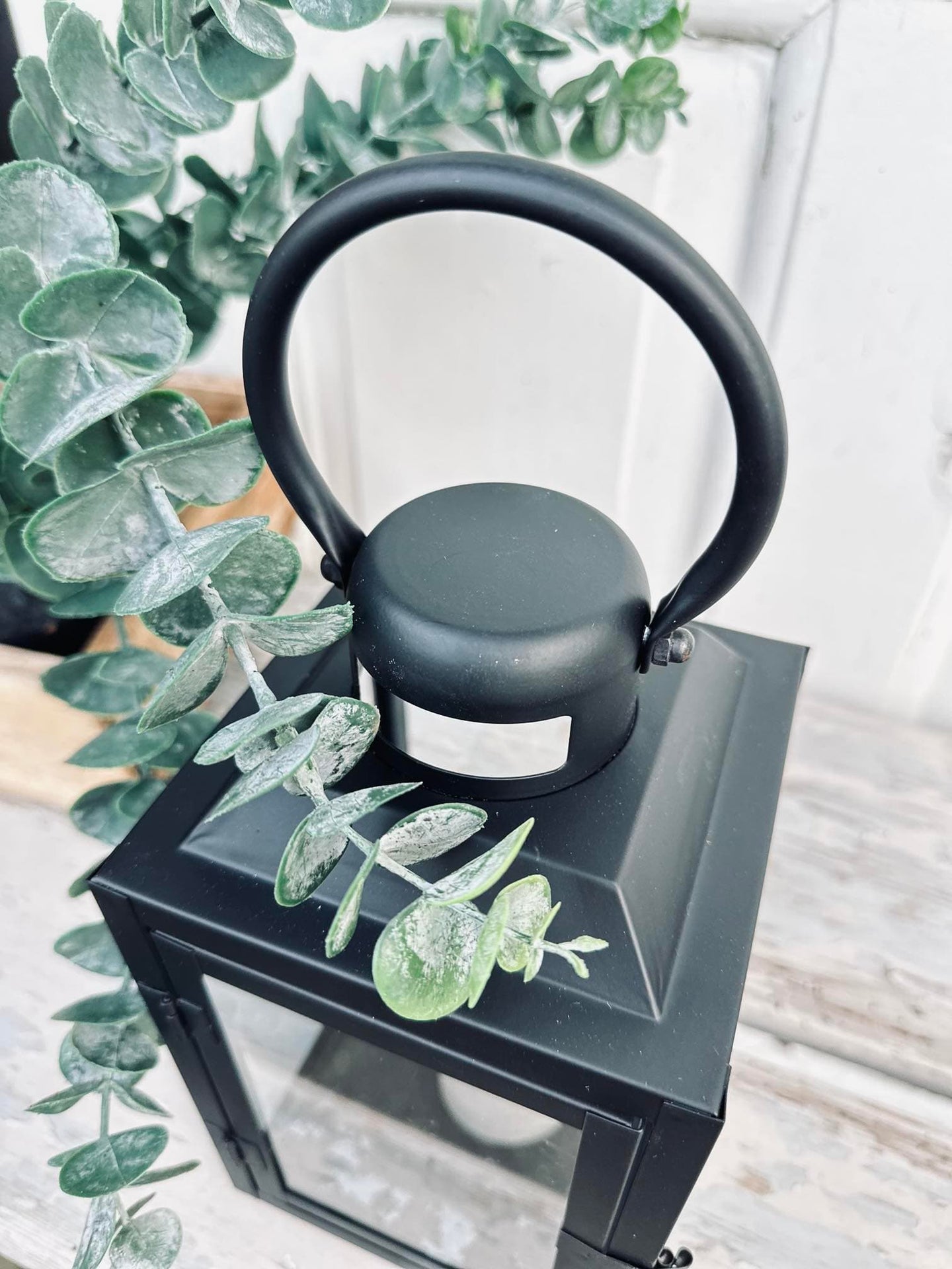 Lanterne metal Sort - VIAMAJA.DK