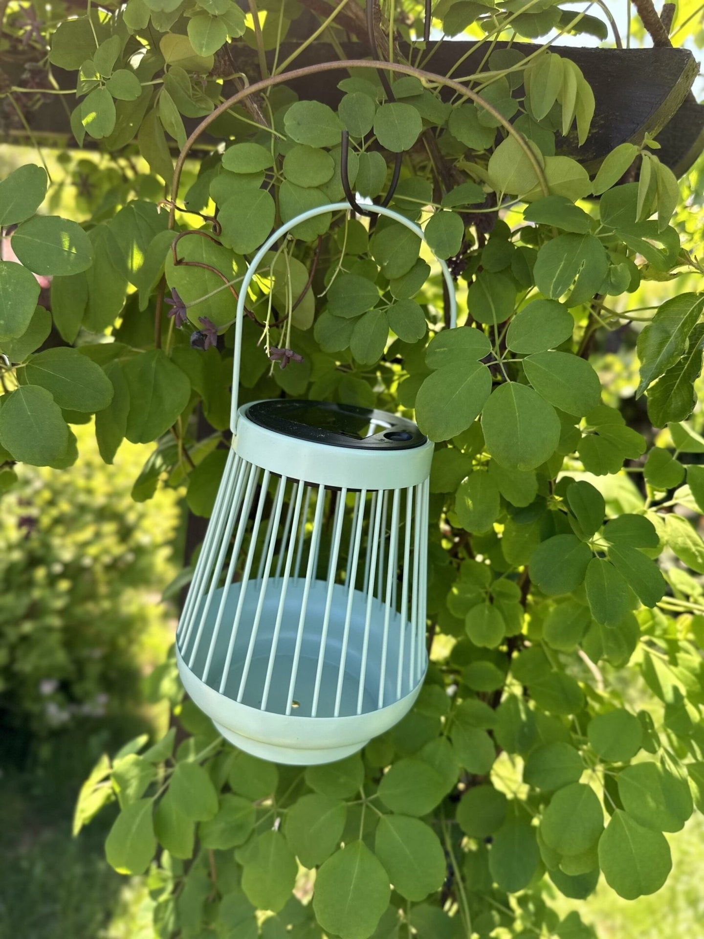 Lanterne ZANDA med solceller – Mint - VIAMAJA.DK
