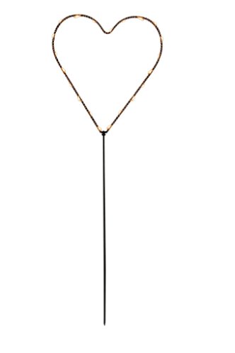 LED Hjerte på spyd – Godkendt til Inde / Ude - VIAMAJA.DK