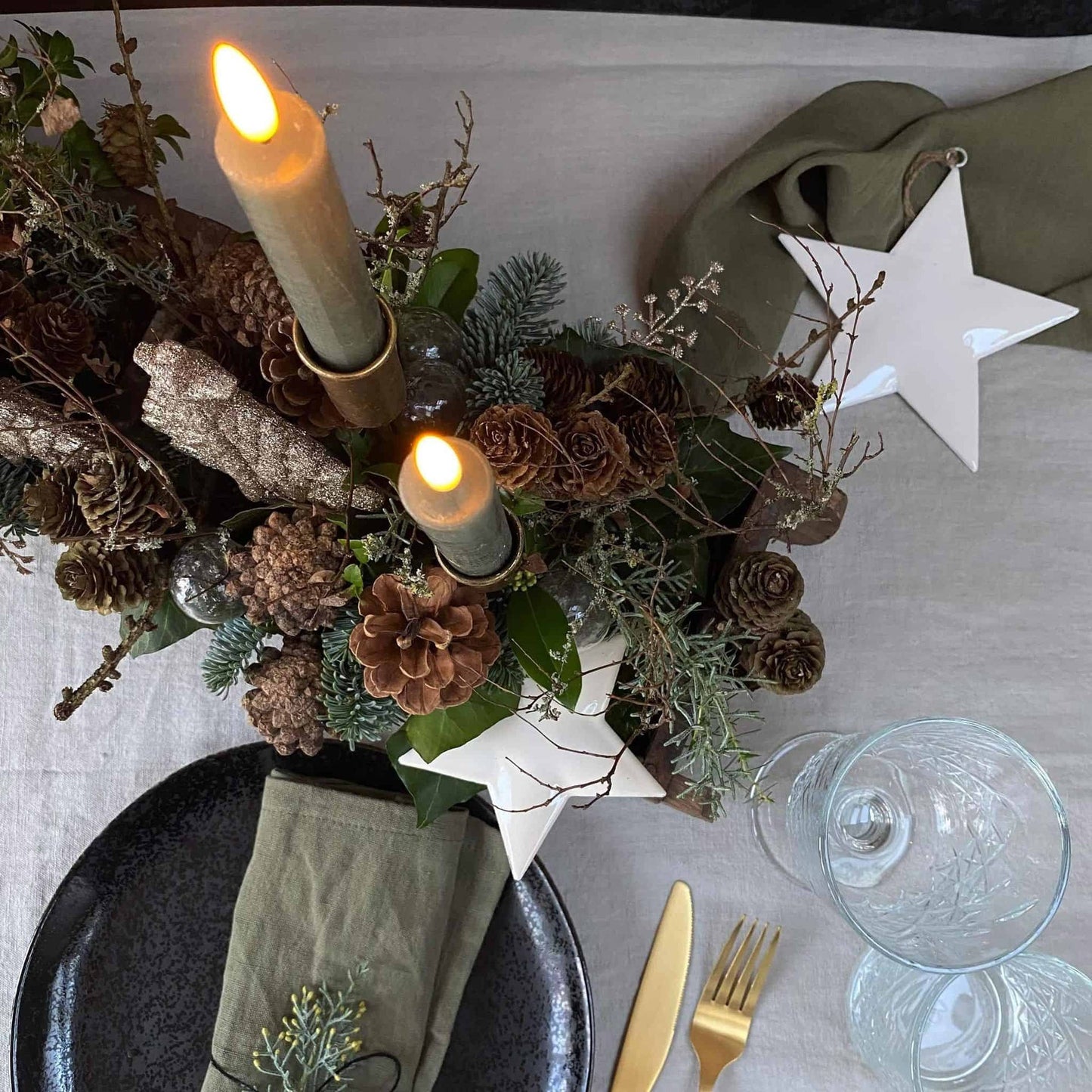 LED Lys - 18cm GRØN - VIAMAJA.DK