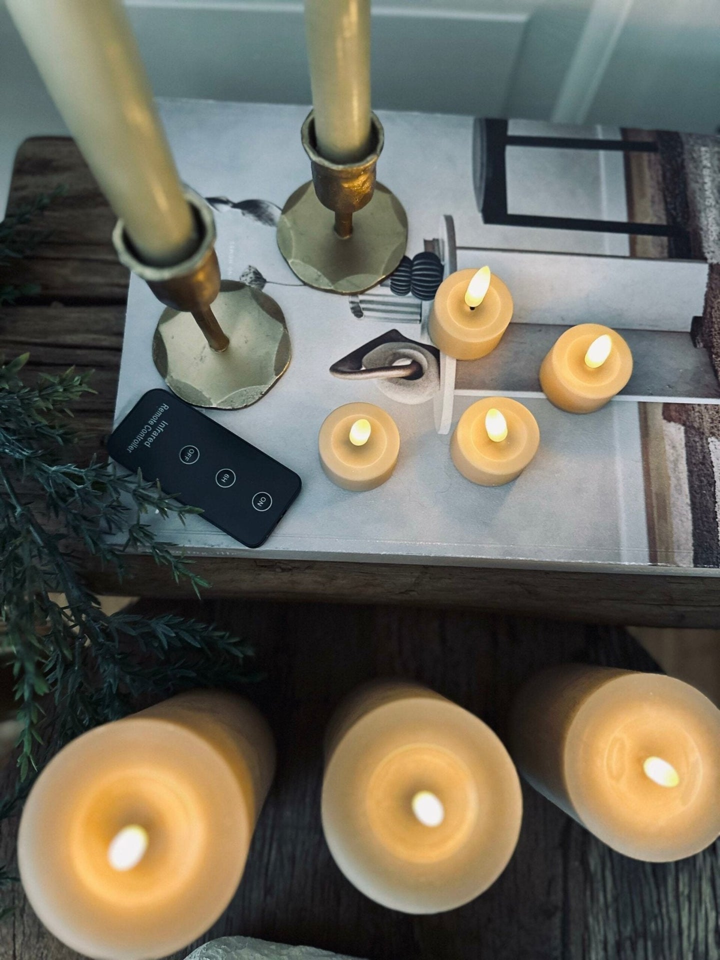 Lysestage – Golden 10 cm - VIAMAJA.DK