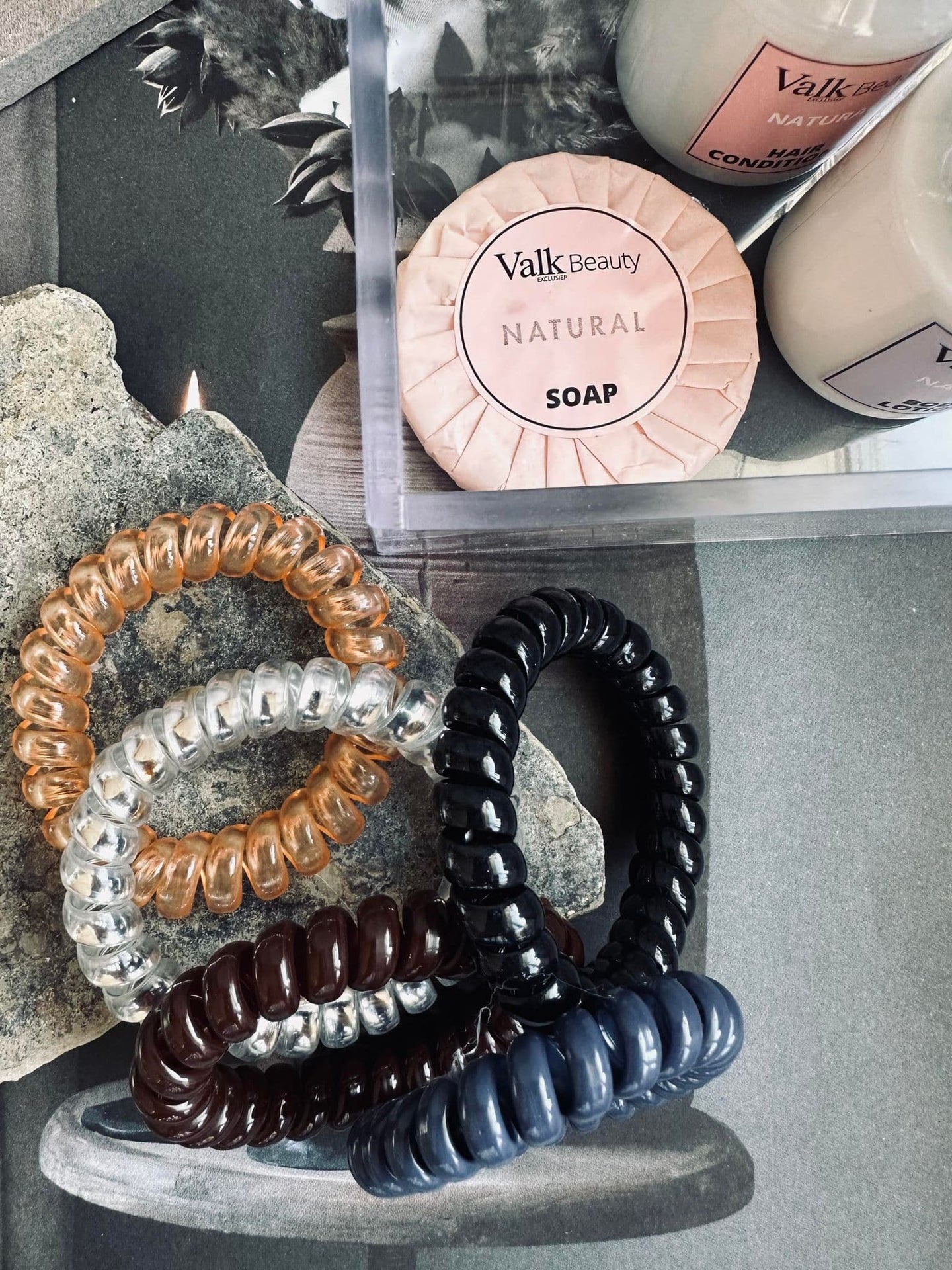 Makeup organizer i akryl - Box med låg - VIAMAJA.DK