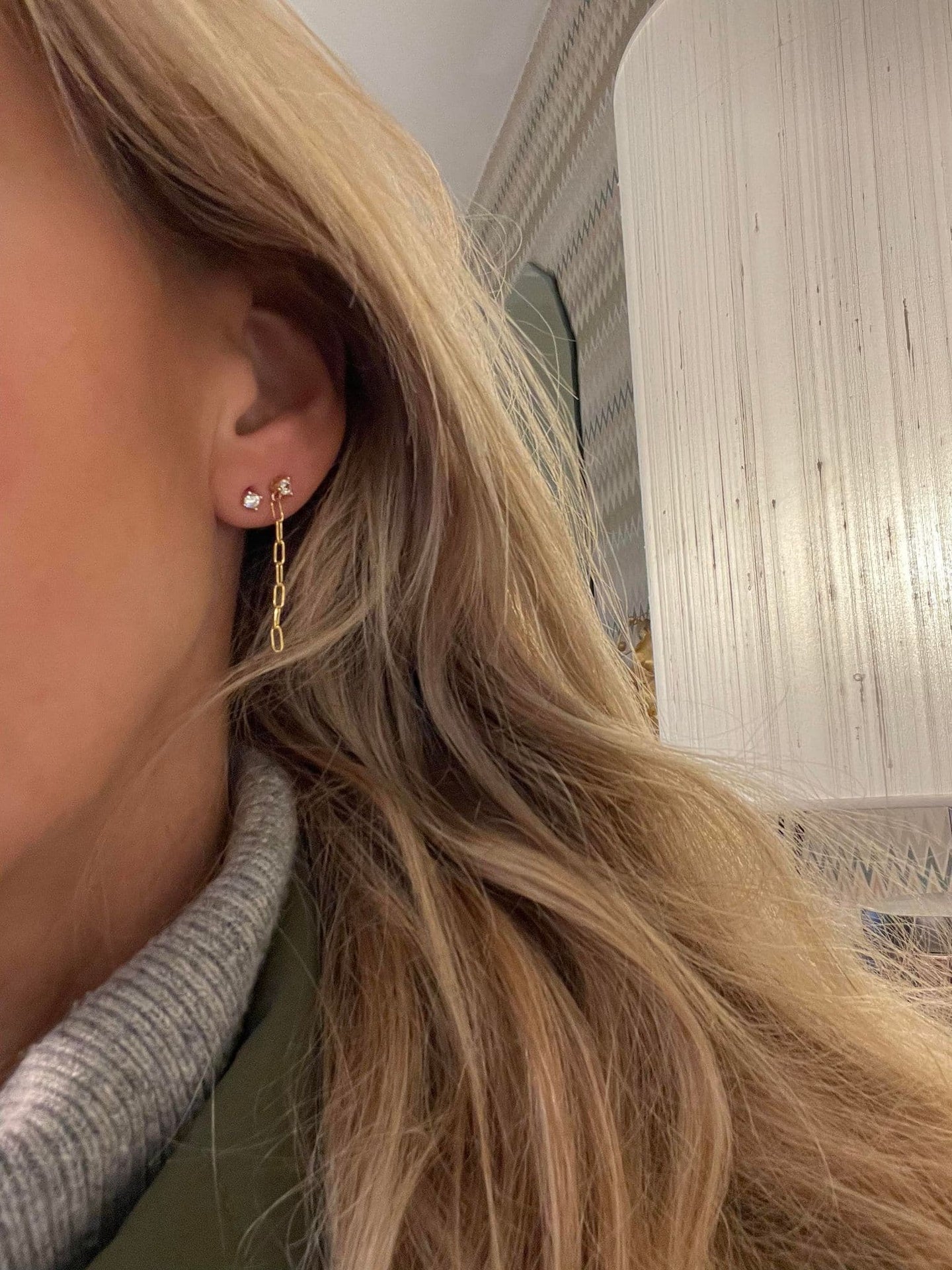 Mix box m. 4 øreringe - Jessica 18k forgyldt - VIAMAJA.DK