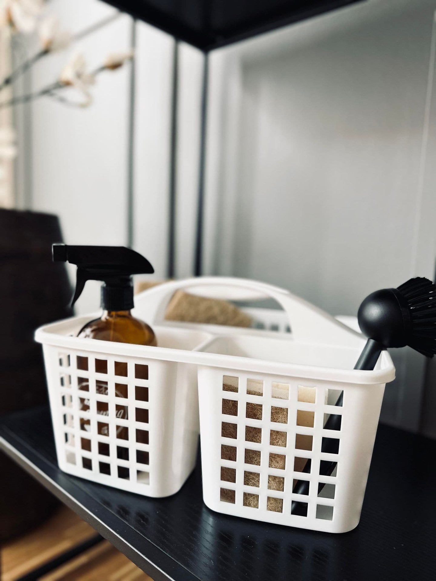 Opbevaringskurv med håndtag - VIAMAJA.DK