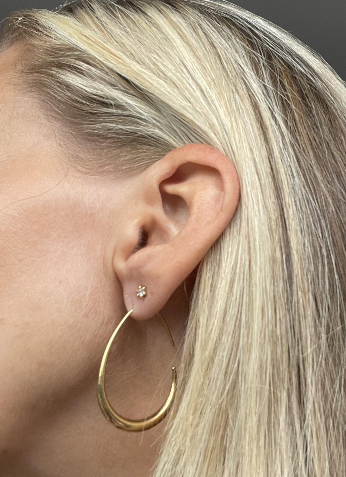 Øreringe Hella forgyldt - VIAMAJA.DK