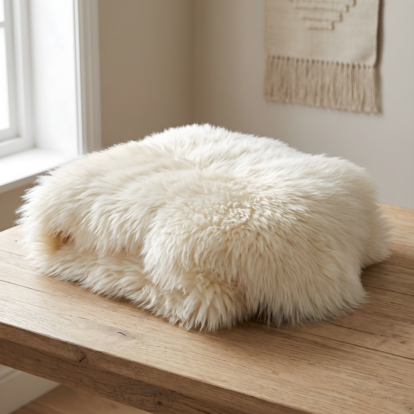 Lammskinn – XL Linne 140 cm
