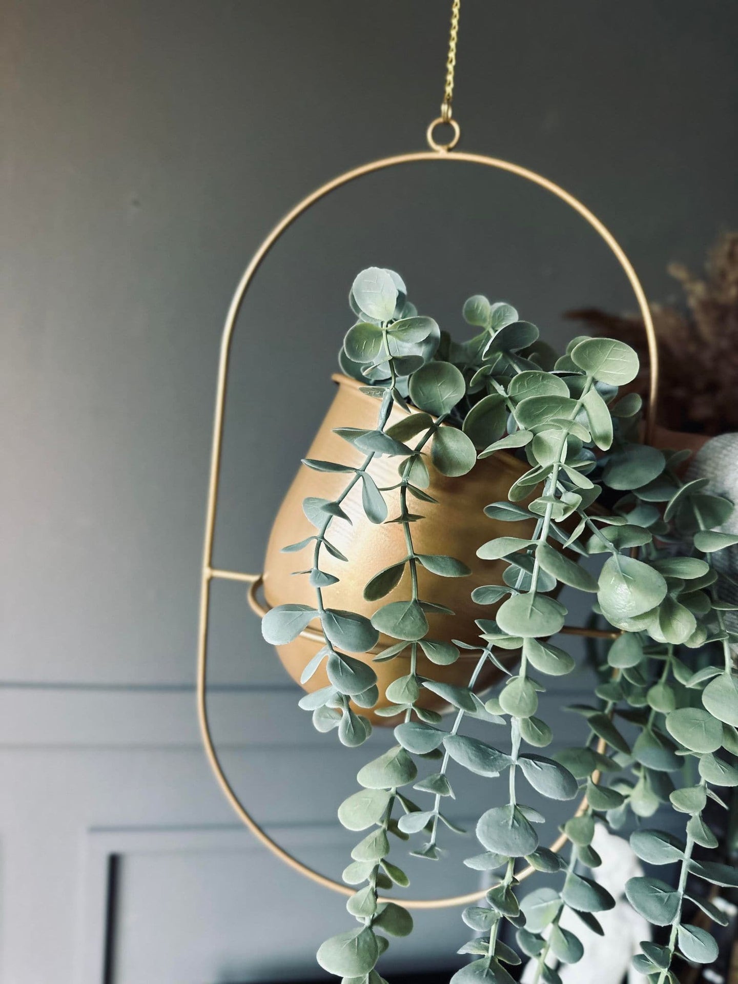 Potte med ophæng i Messing - VIAMAJA.DK