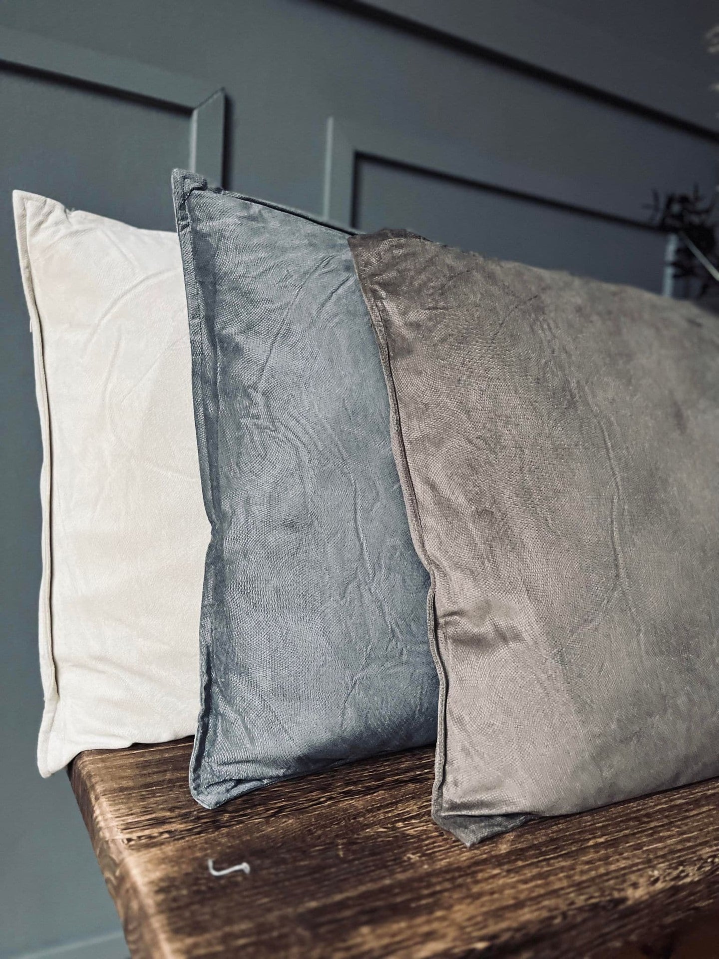 Pude ink fylde -45x45 Taupe - VIAMAJA.DK