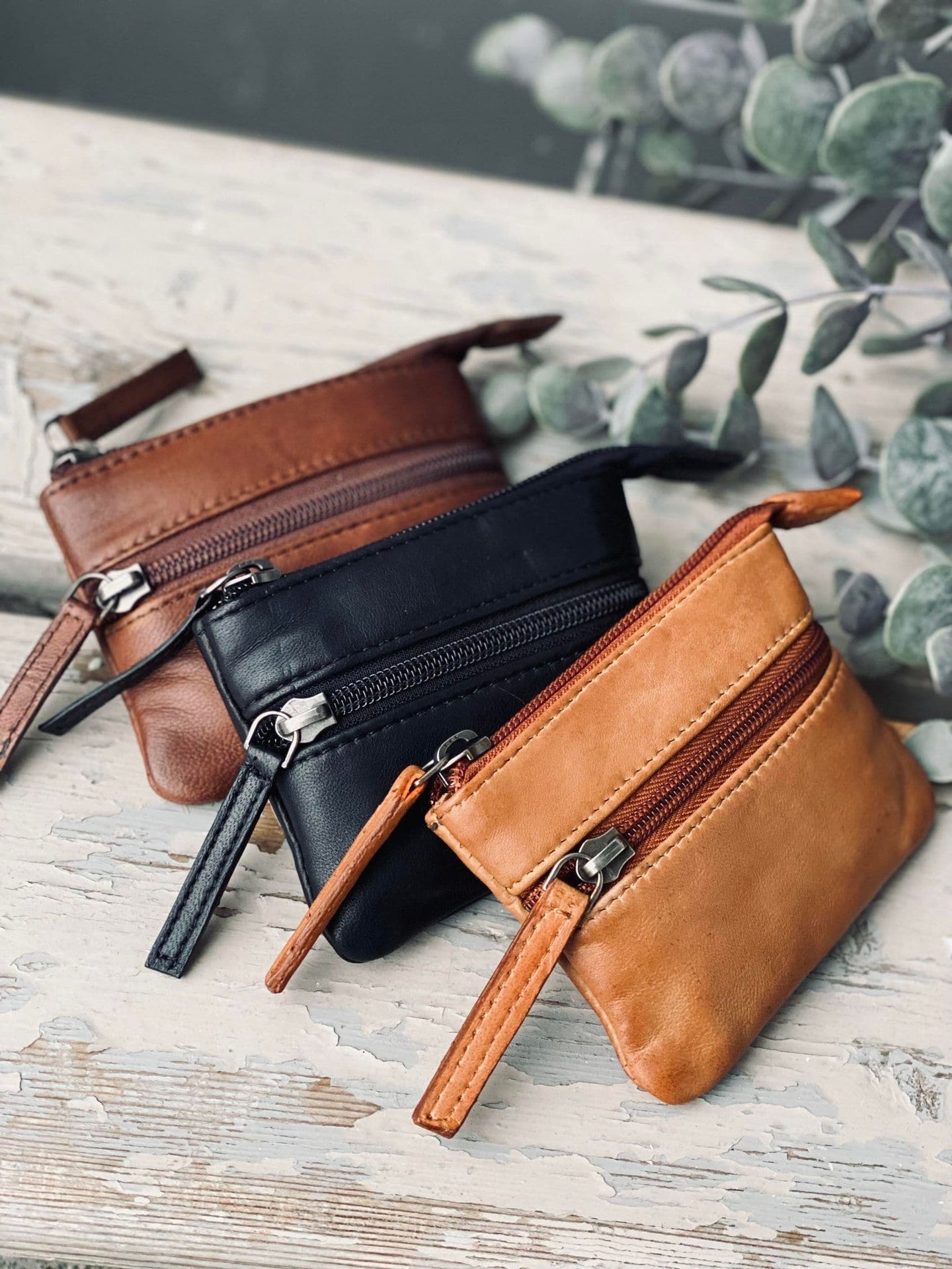 Pung - BASIS Dark cognac - VIAMAJA.DK