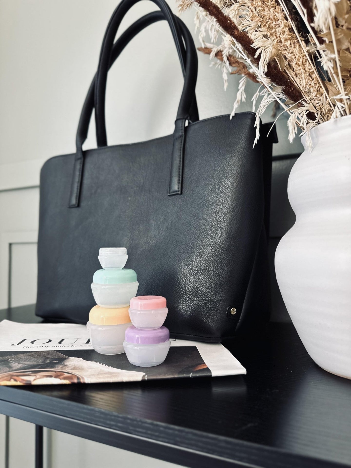 Rejsesæt – Opbevaring med 5 dele Color - VIAMAJA.DK