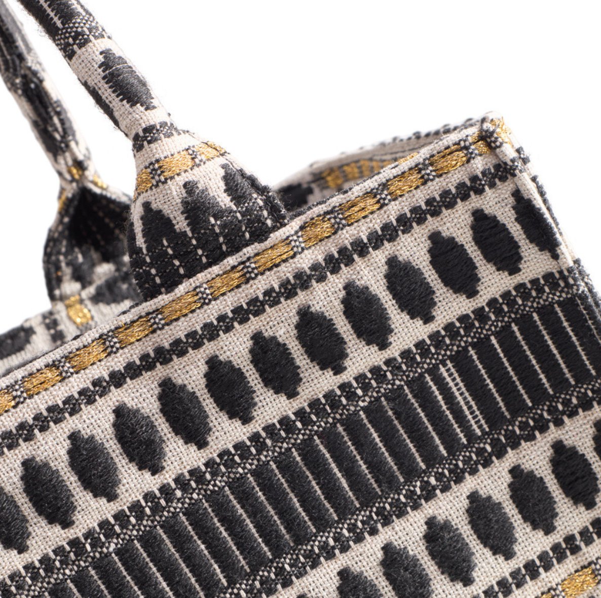Shopper Summer deluxe – Black - VIAMAJA.DK