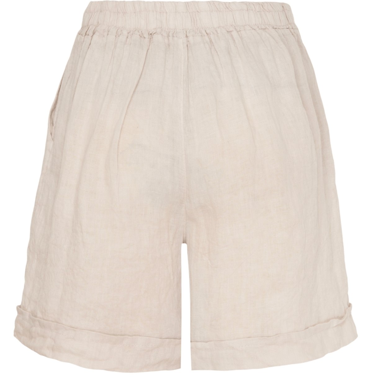 Shorts Hør – Natur - VIAMAJA.DK