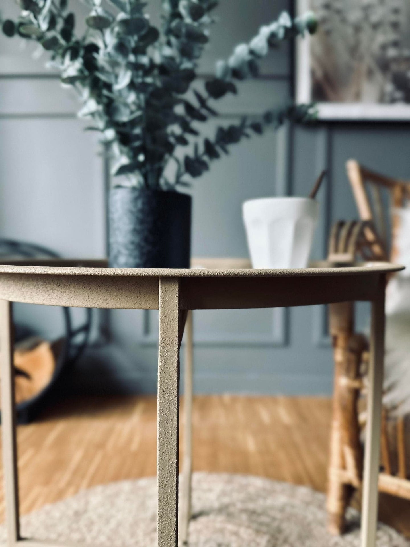 Sidebord metal - Sennep - VIAMAJA.DK