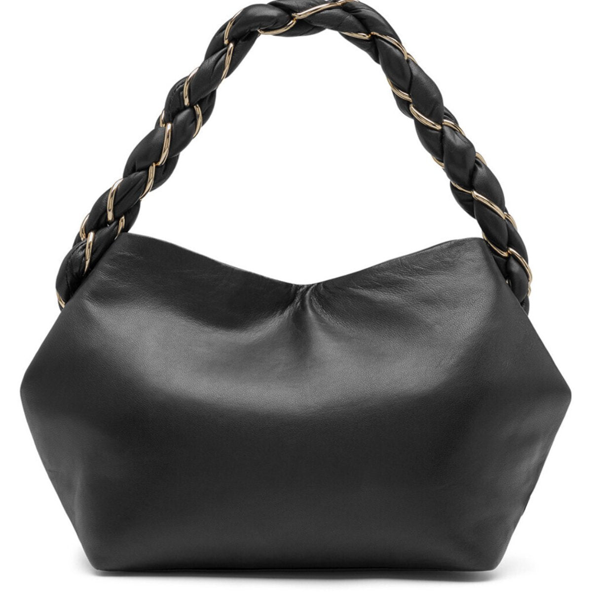 Skuldertaske SALLY Black / Gold - VIAMAJA.DK