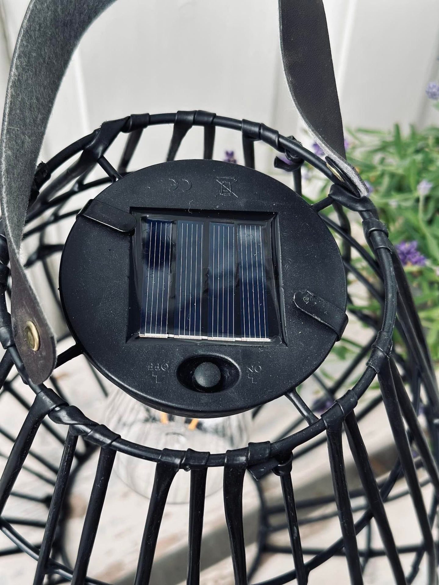 Solar lampe / lanterne med ophæng - VIAMAJA.DK