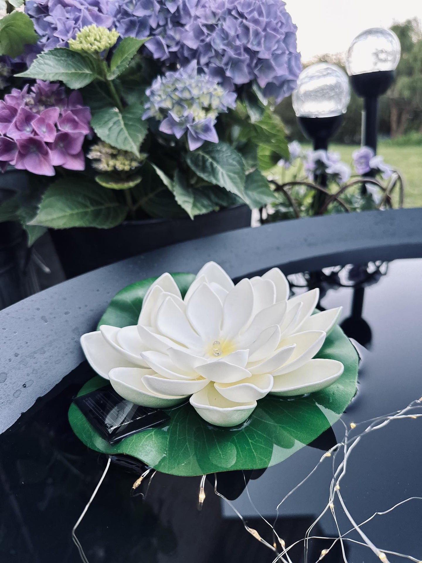 Solcelle LOTUS – 1 stk - VIAMAJA.DK