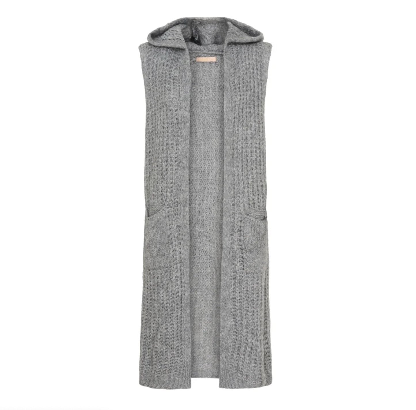 Strikket vest – Mohair mix - VIAMAJA.DK
