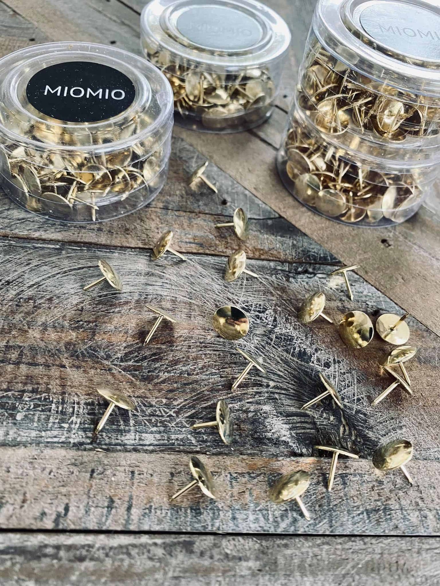 Tegnestifte RETRO - 100stk, guld - VIAMAJA.DK