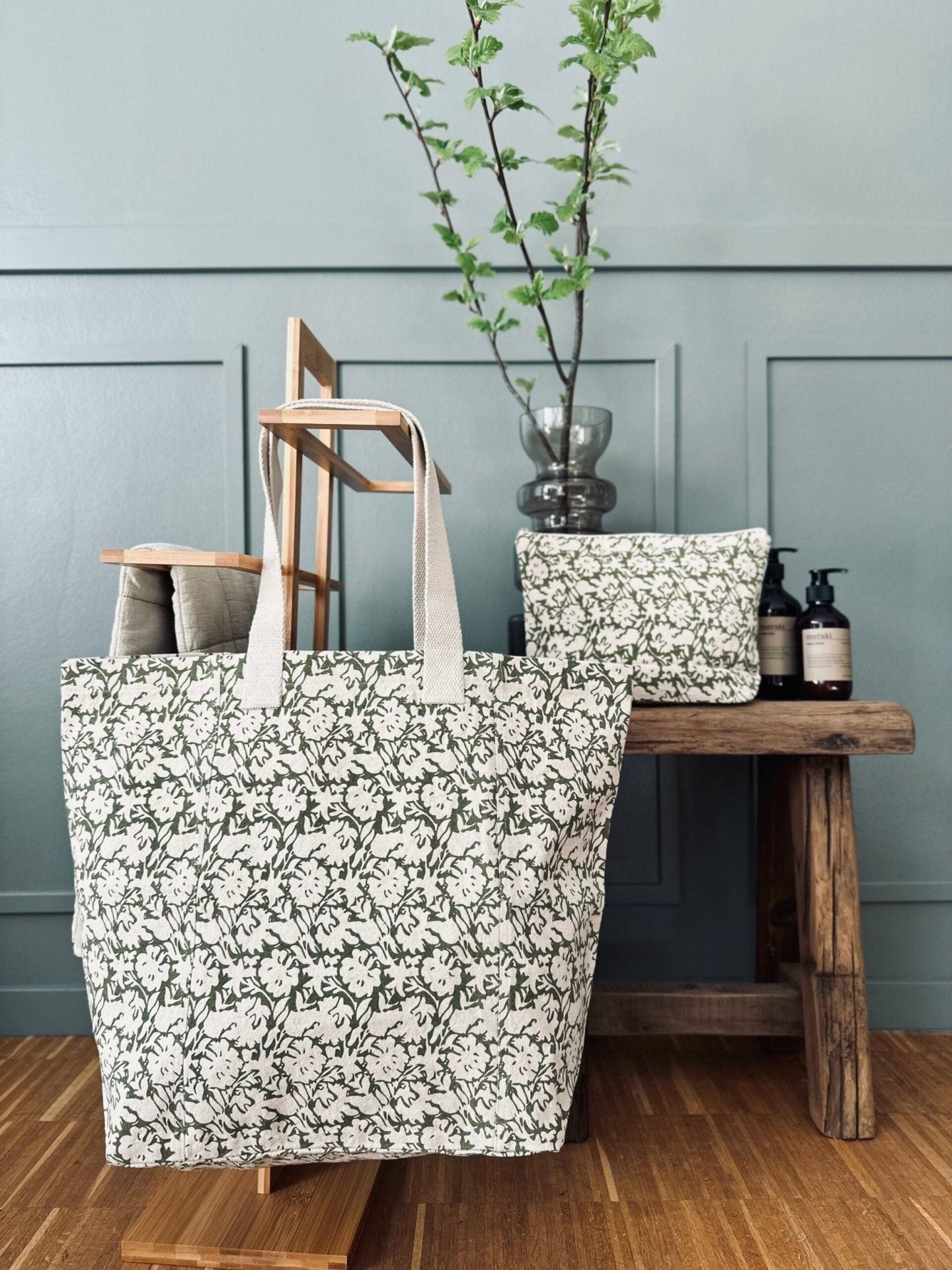 Toilettaske Nordic green - VIAMAJA.DK